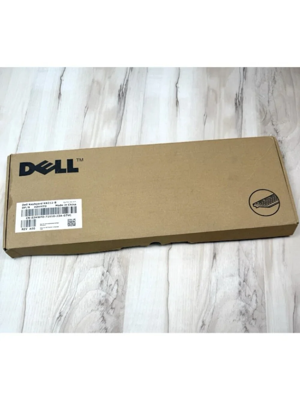 Genuine OEM Dell KEYBOARD KB212-B USB Wired Black QWERTY Quiet 03HWF0 NIB NEW